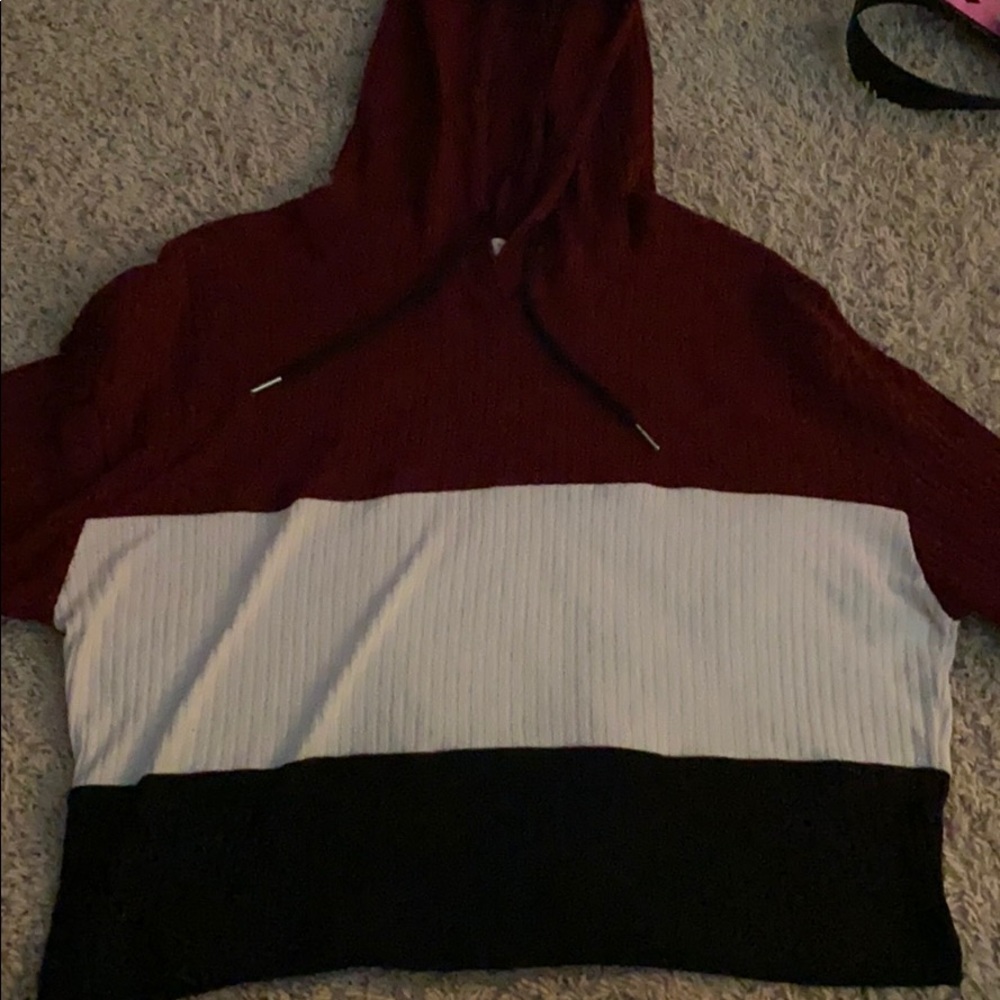 Sweater with hood